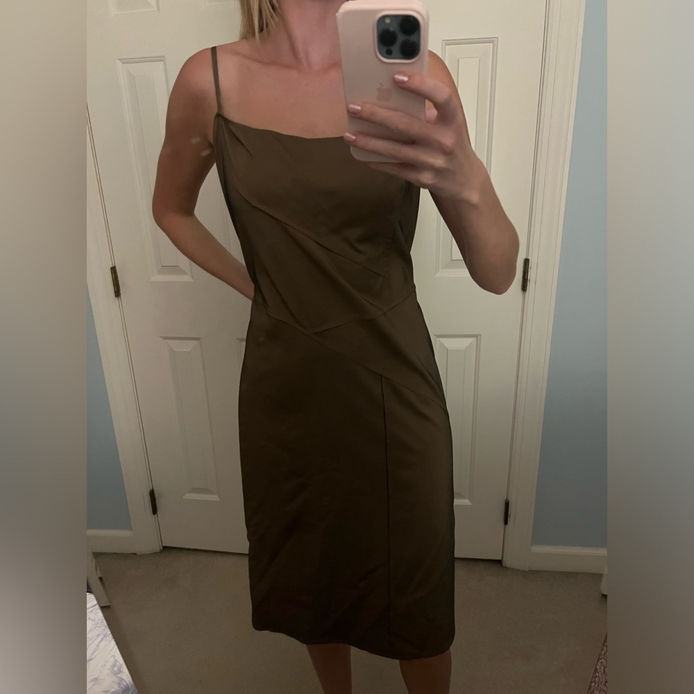 Brown max studios dress size 8